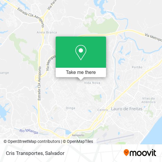 Cris Transportes map