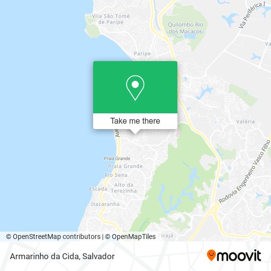 Armarinho da Cida map