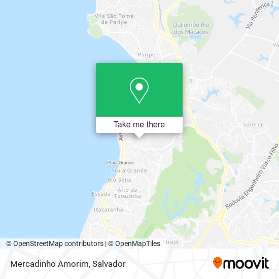 Mercadinho Amorim map