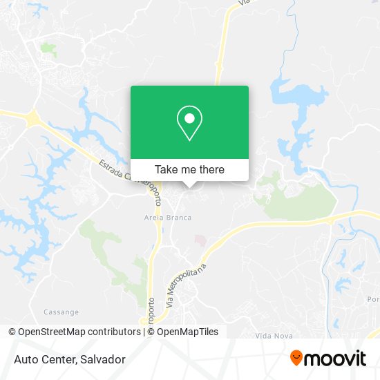 Auto Center map