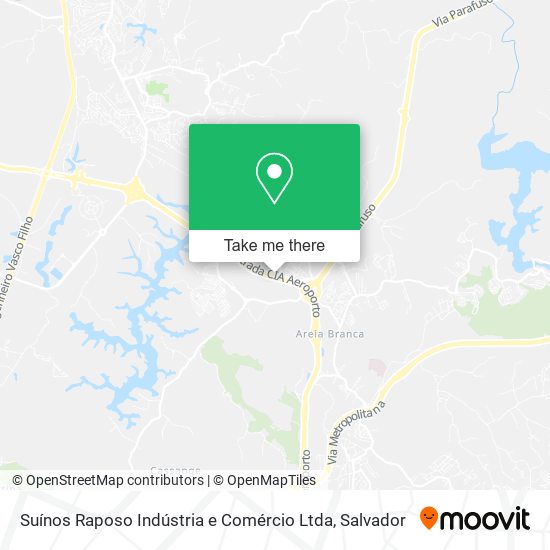 Suínos Raposo Indústria e Comércio Ltda map