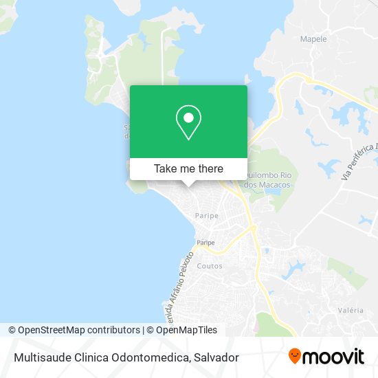 Mapa Multisaude Clinica Odontomedica