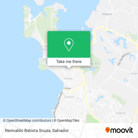 Mapa Renivaldo Batista Souza