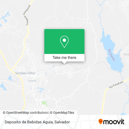 Deposito de Bebidas Aguia map