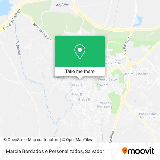 Marcia Bordados e Personalizados map