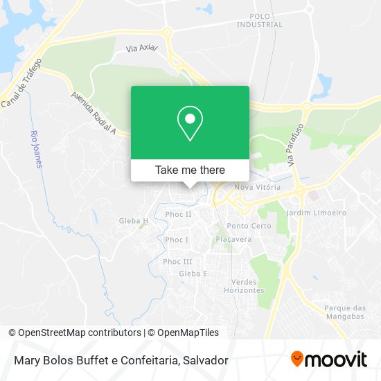 Mary Bolos Buffet e Confeitaria map