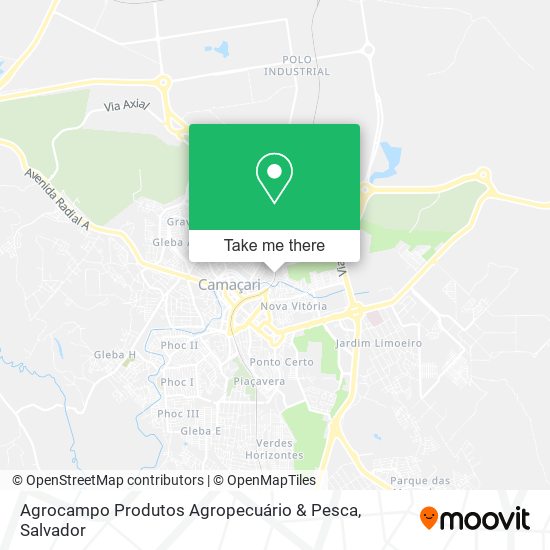 Agrocampo Produtos Agropecuário & Pesca map