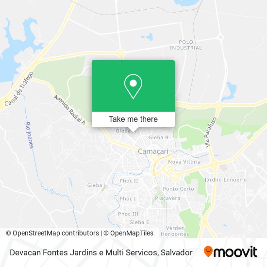 Devacan Fontes Jardins e Multi Servicos map