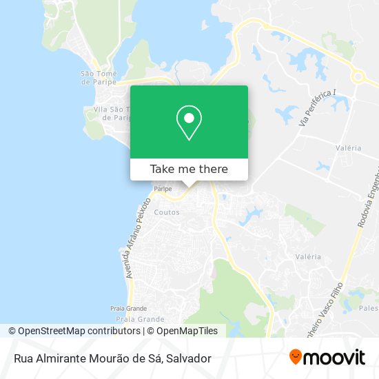 Rua Almirante Mourão de Sá map