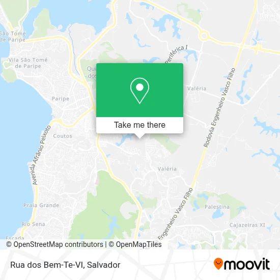 Rua dos Bem-Te-VI map