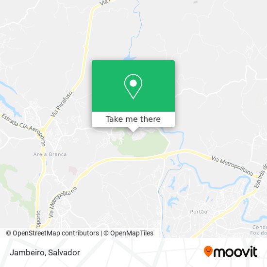 Jambeiro map