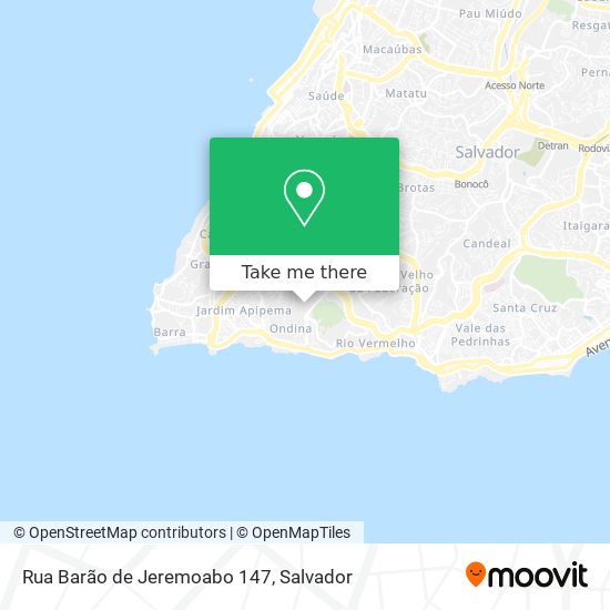 Rua Barão de Jeremoabo 147 map