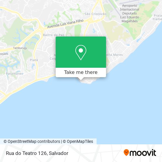 Rua do Teatro 126 map