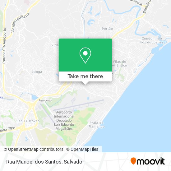 Rua Manoel dos Santos map