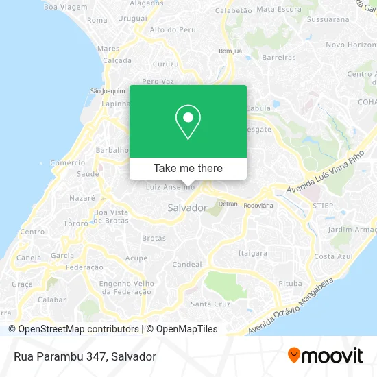Rua Parambu 347 map