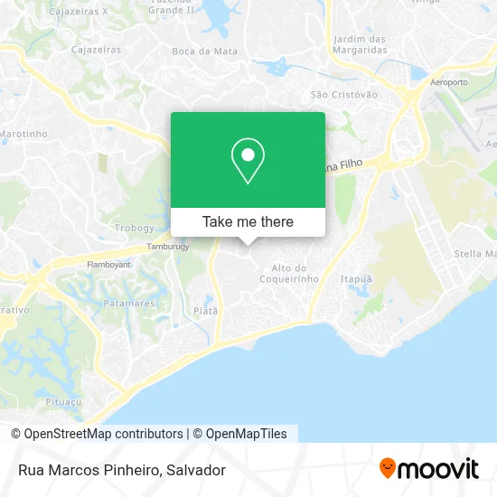 Rua Marcos Pinheiro map