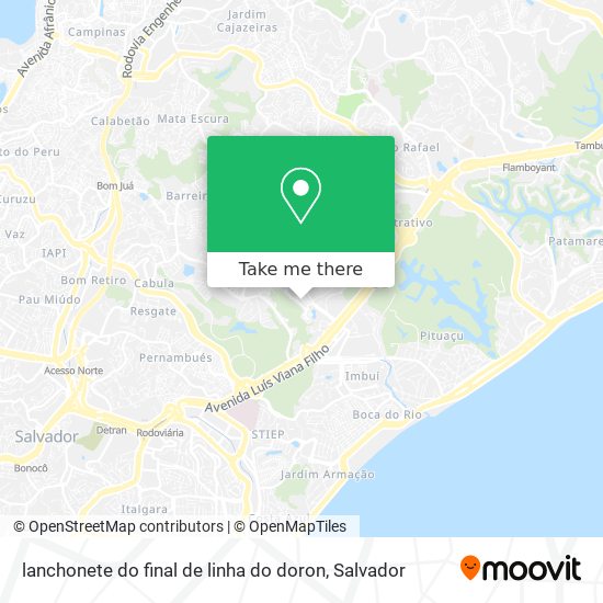 lanchonete do final de linha do doron map