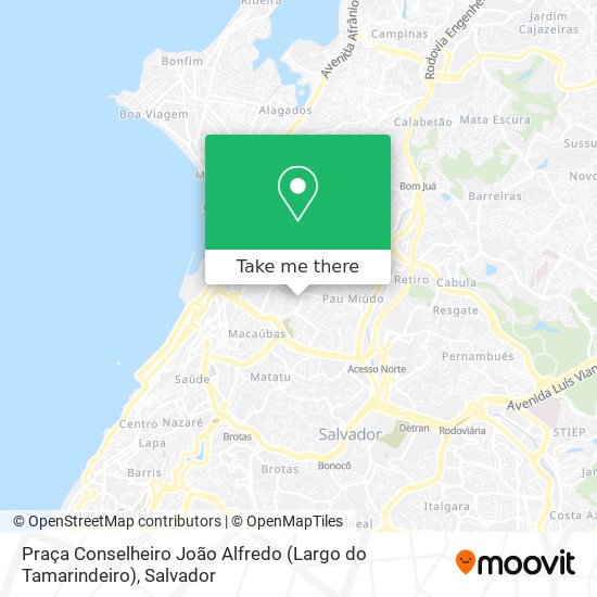 Praça Conselheiro João Alfredo (Largo do Tamarindeiro) map