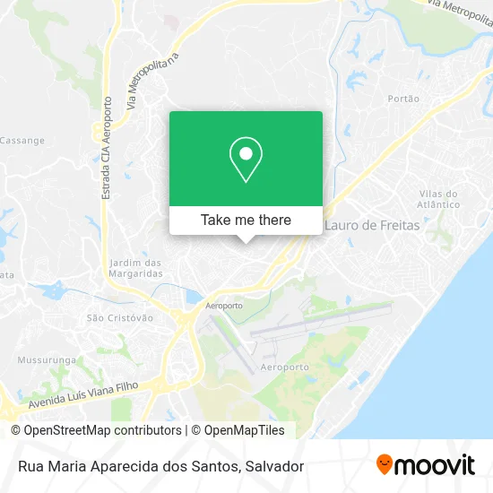 Rua Maria Aparecida dos Santos map