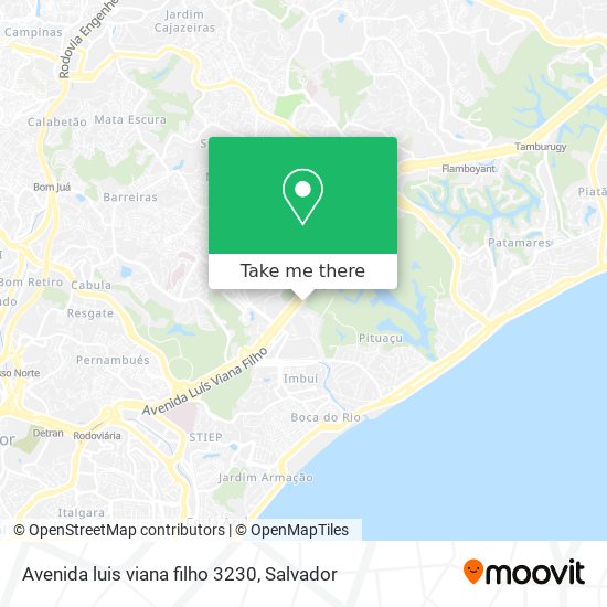Avenida luis viana filho 3230 map