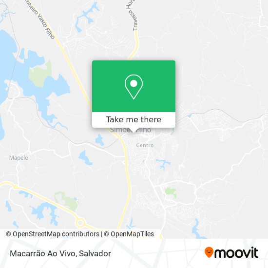 Macarrão Ao Vivo map