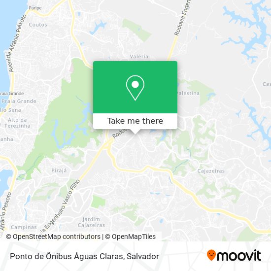 Ponto de Ônibus Águas Claras map