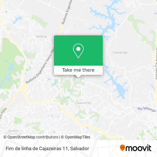Fim de linha de Cajazeiras 11 map