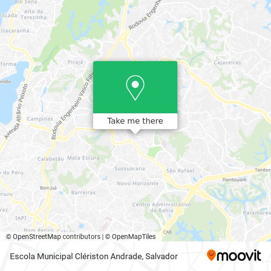 Escola Municipal Clériston Andrade map