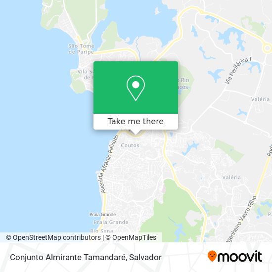 Conjunto Almirante Tamandaré map