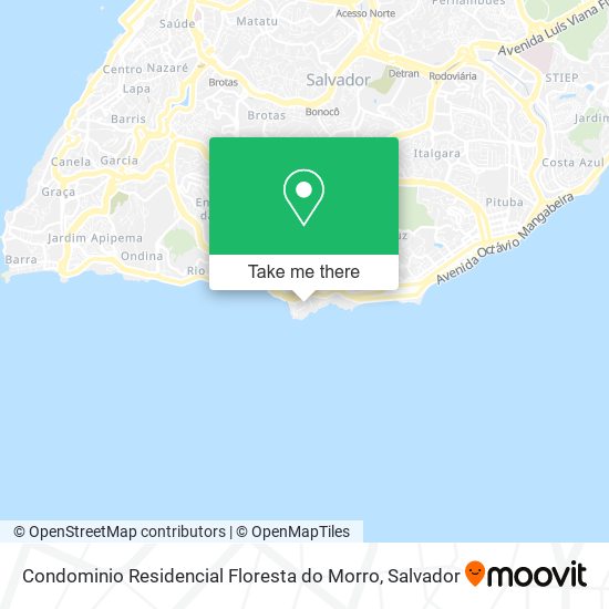 Mapa Condominio Residencial Floresta do Morro