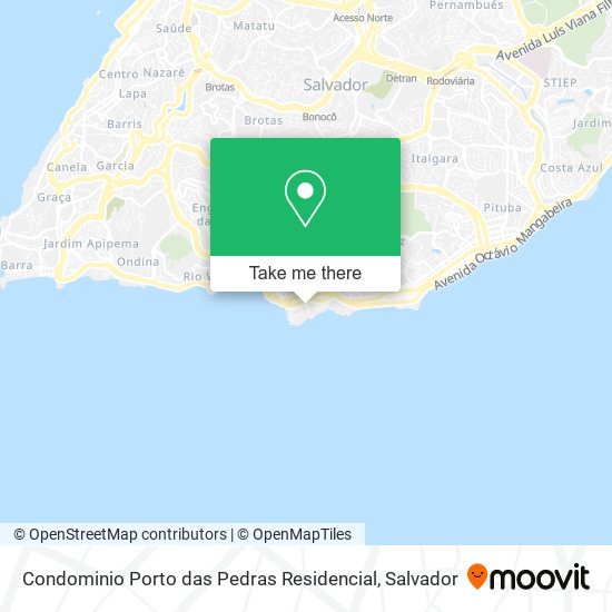 Condominio Porto das Pedras Residencial map