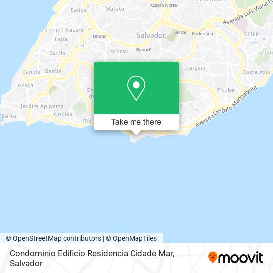 Condominio Edificio Residencia Cidade Mar map