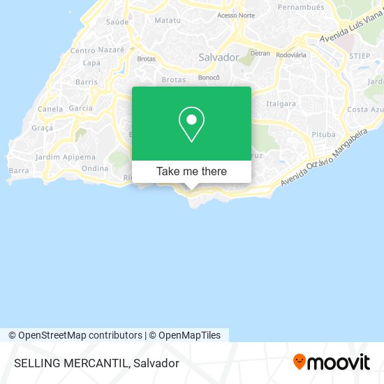 Mapa SELLING MERCANTIL