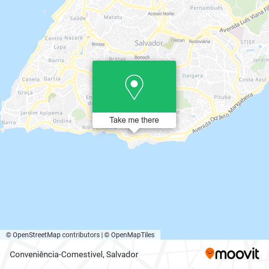 Conveniência-Comestivel map