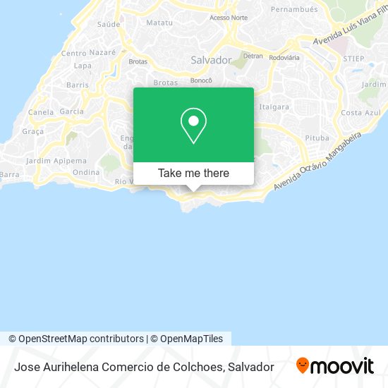 Jose Aurihelena Comercio de Colchoes map