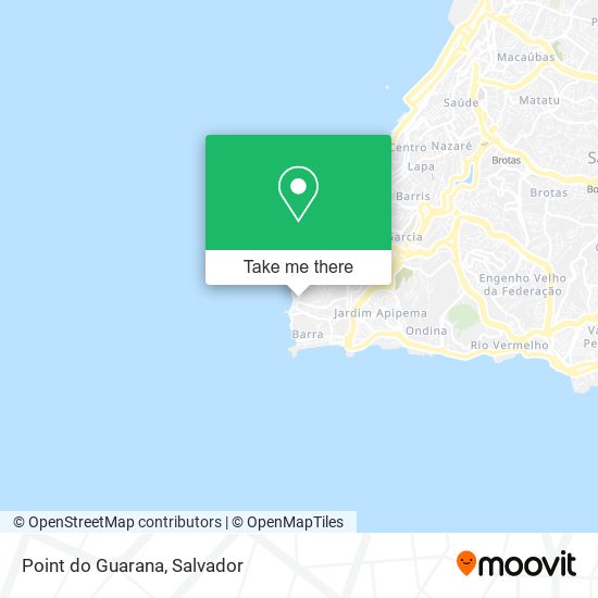 Point do Guarana map