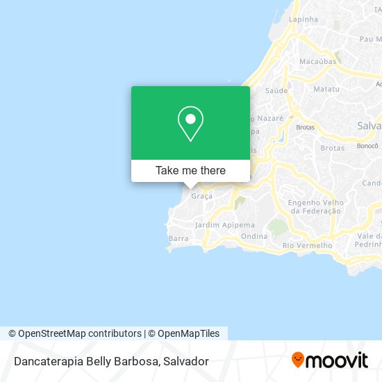 Dancaterapia Belly Barbosa map