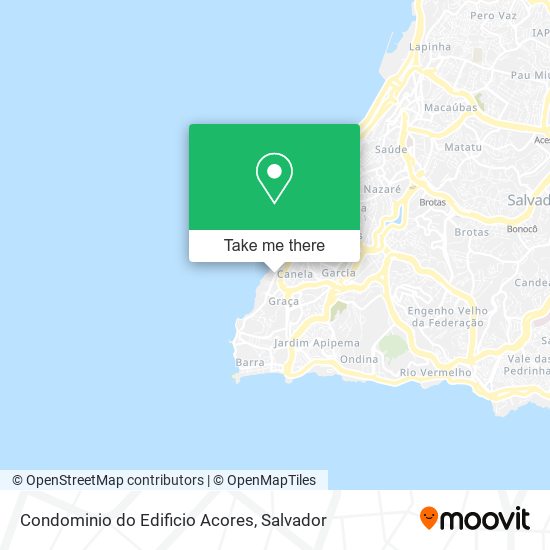 Mapa Condominio do Edificio Acores