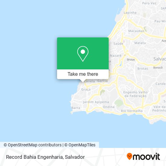 Record Bahia Engenharia map