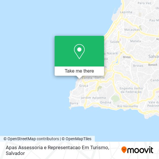 Apas Assessoria e Representacao Em Turismo map