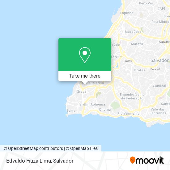 Mapa Edvaldo Fiuza Lima