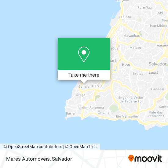 Mapa Mares Automoveis