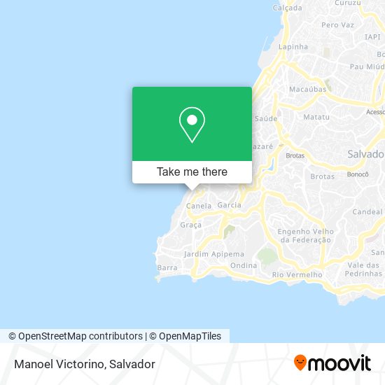 Mapa Manoel Victorino