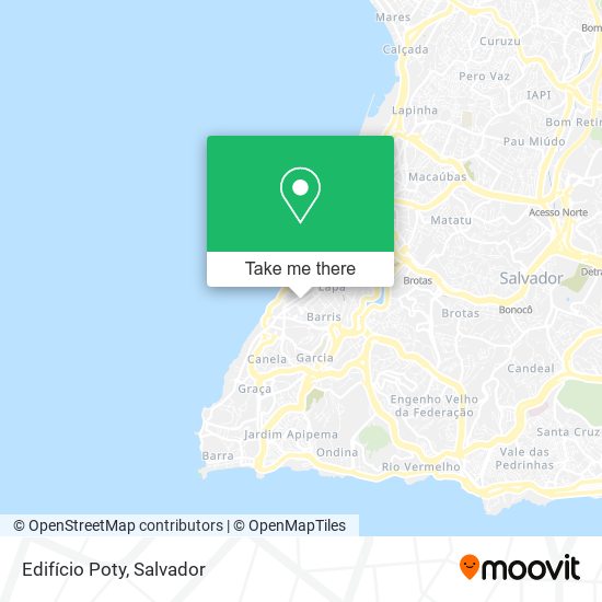 Edifício Poty map