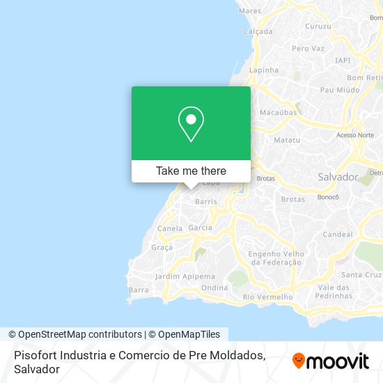 Pisofort Industria e Comercio de Pre Moldados map