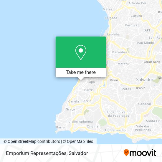 Mapa Emporium Representações