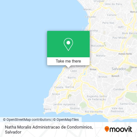 Natha Moralis Administracao de Condominios map