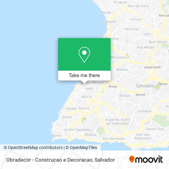Obradecor - Construcao e Decoracao map