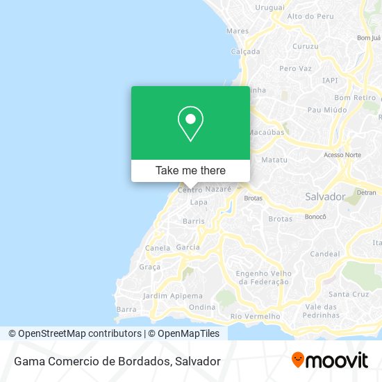 Gama Comercio de Bordados map