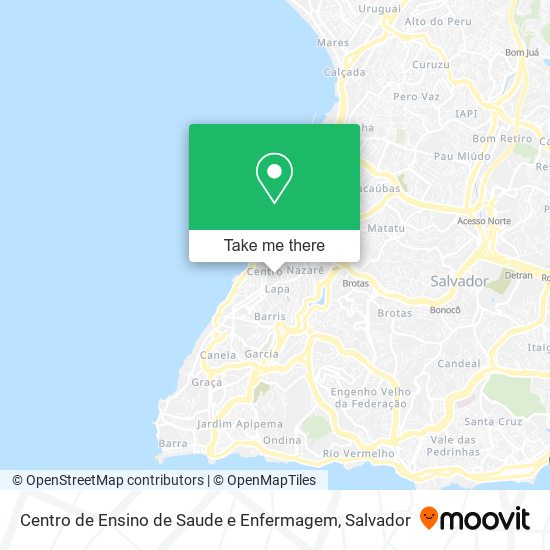 Centro de Ensino de Saude e Enfermagem map